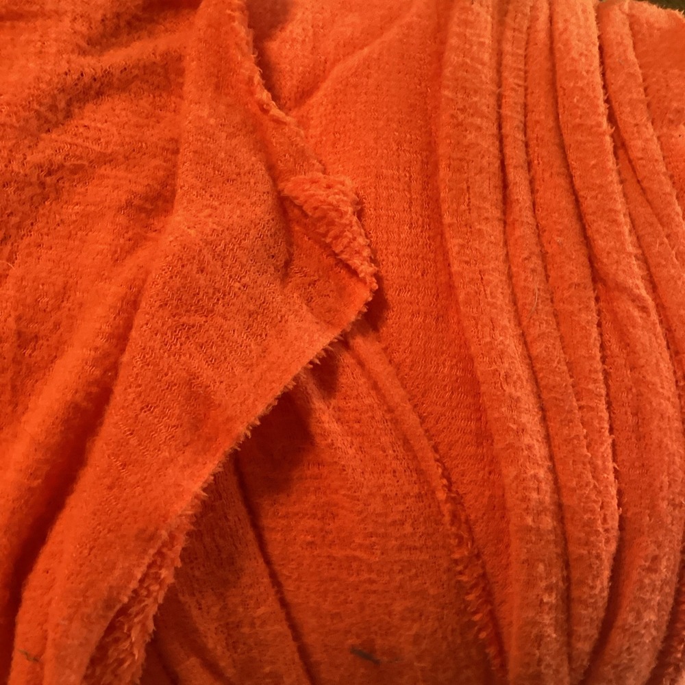 Polartec Alpha Direct 60g Orange Active Insulation Fabric 60in Wide by the Yard
